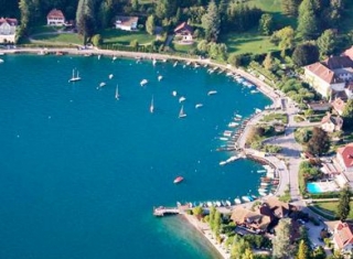  la bahía de Talloires 